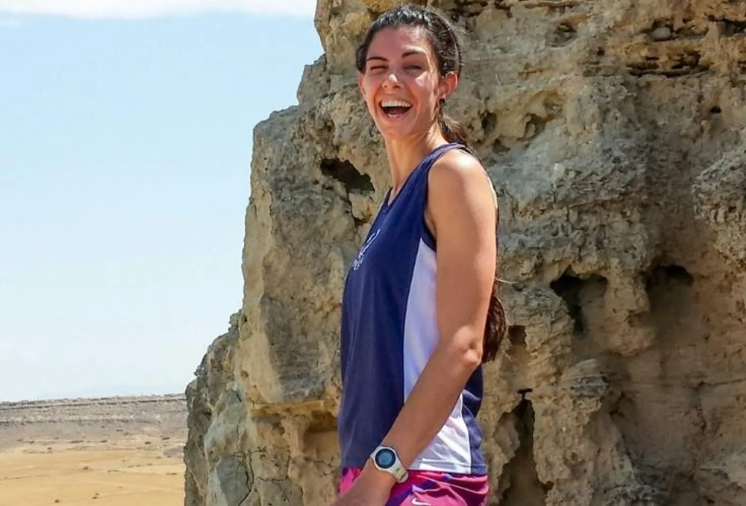 صورة للعالمة البريطانية ناتالي كريستوفر في 2014 (أ.ف.ب)