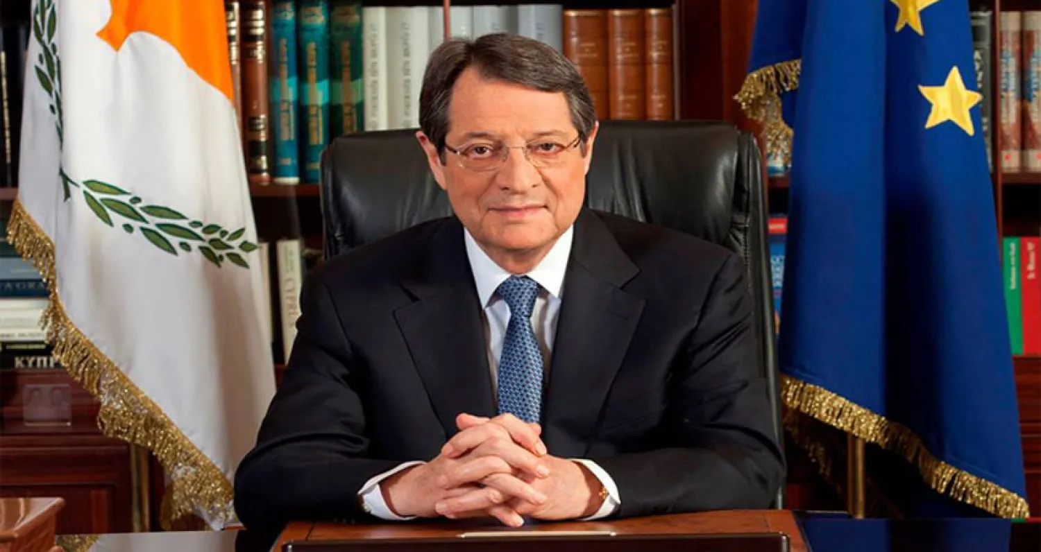 الرئيس القبرصي نيكوس أناستاساديس