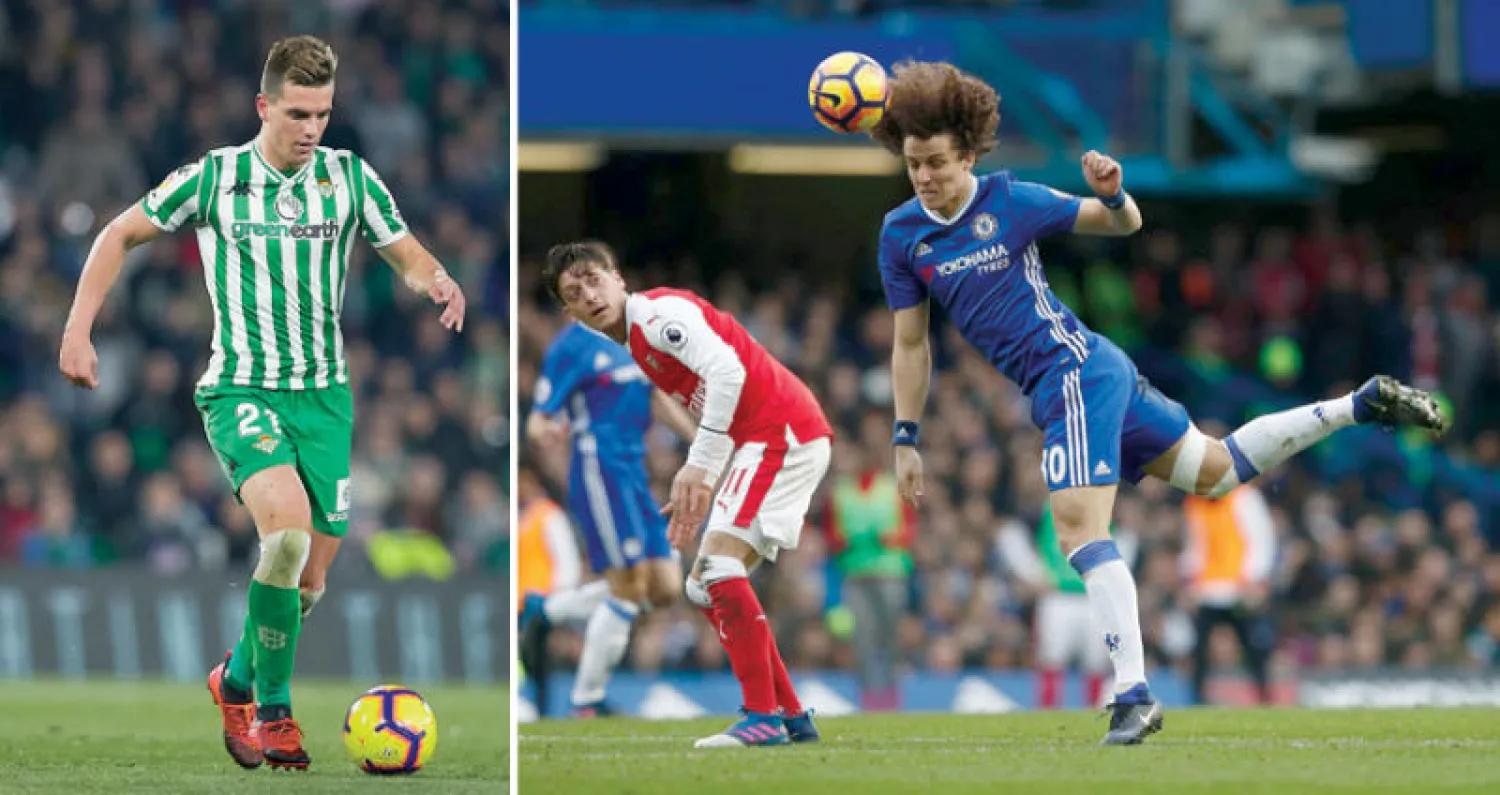 لويز في مواجهة آرسنال قبل الانضمام إليه (الشرق الأوسط)  -  الأرجنتيني جيوفاني لو سيلسو الى توتنهام (غيتي)