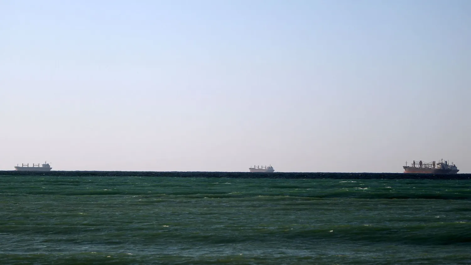 Oil tankers in the Strait of Hormuz. Photo: Marwan Naamani/AFP