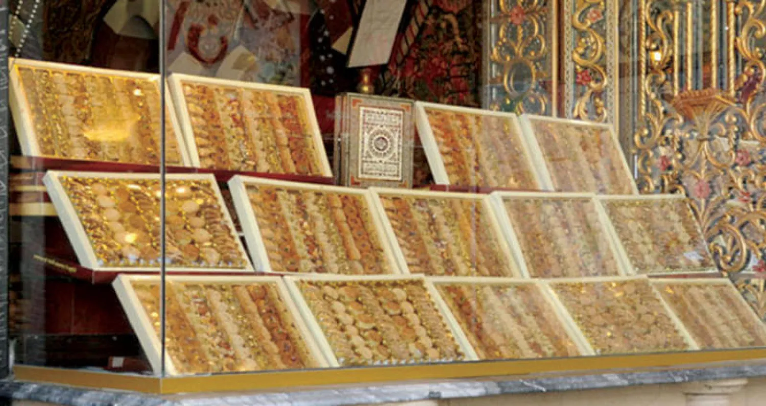 تنتج دمشق يومياً نحو 150 طناً من شتى أنواع الحلويات