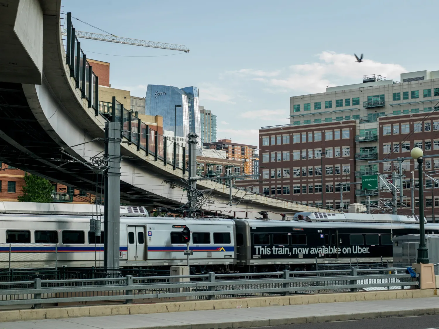 In Denver, riders of the city’s public transit system, the Regional Transportation District, can use Uber to buy tickets. CreditCreditTerry Ratzlaff for The New York Times
