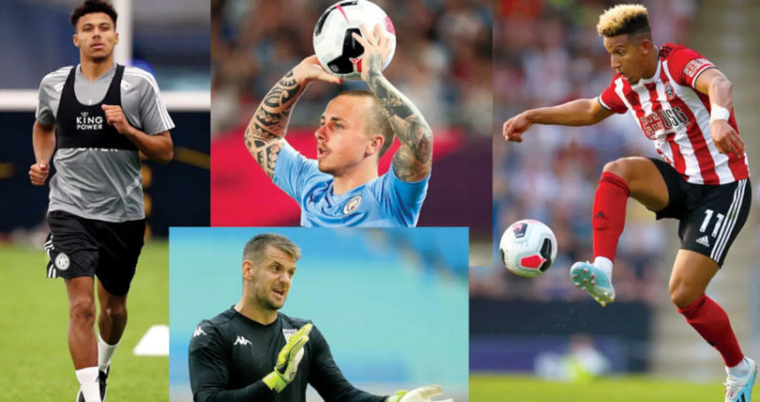 كالوم روبنسون  -  أنجيلينو  -  الحارس توم هيتون  -  جيمس جاستن