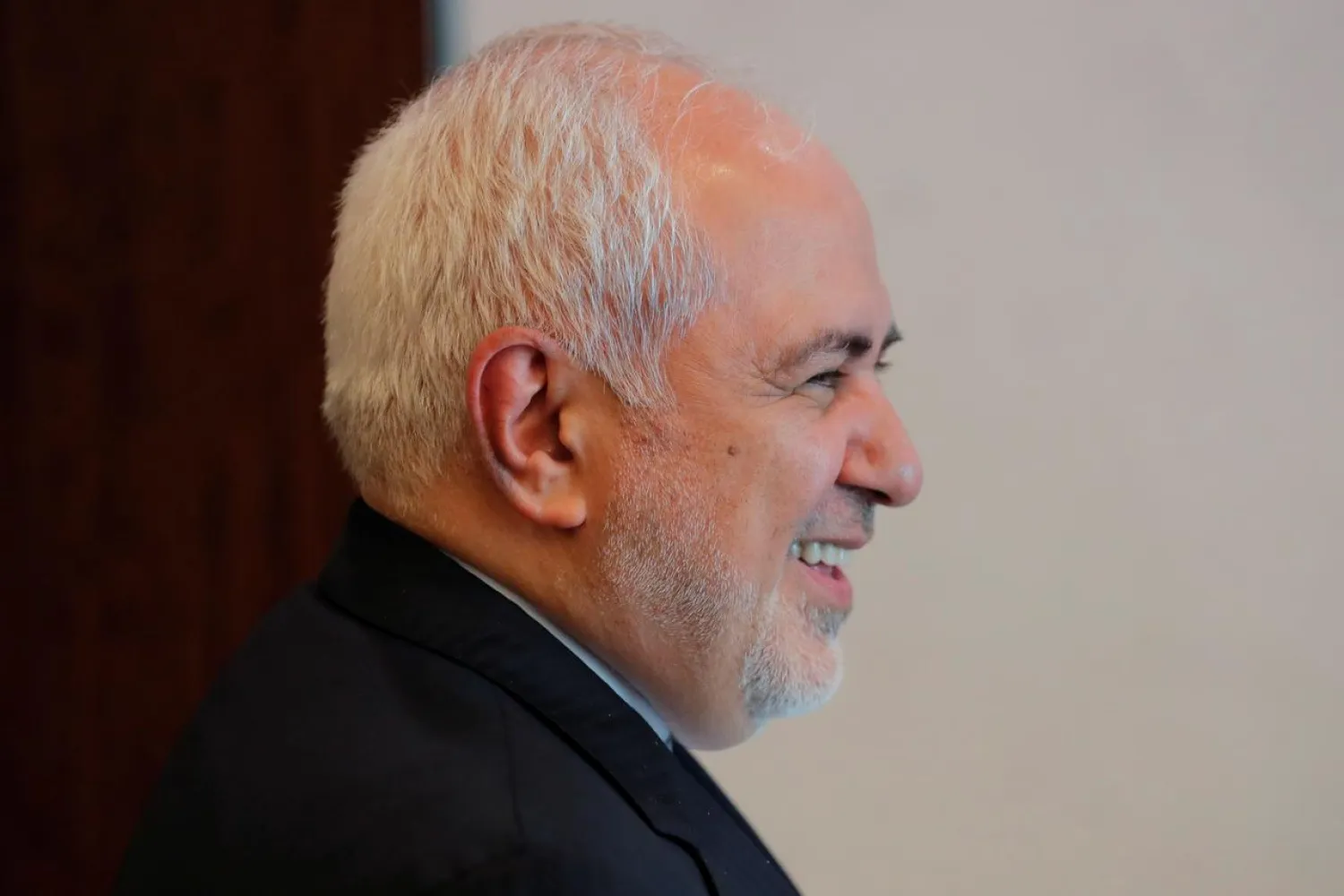 Iranian Foreign Minister Mohammed Javad Zarif arrives for a meeting at United Nations Headquarters in the Manhattan borough of New York, US, July 18, 2019. REUTERS/Lucas Jackson 