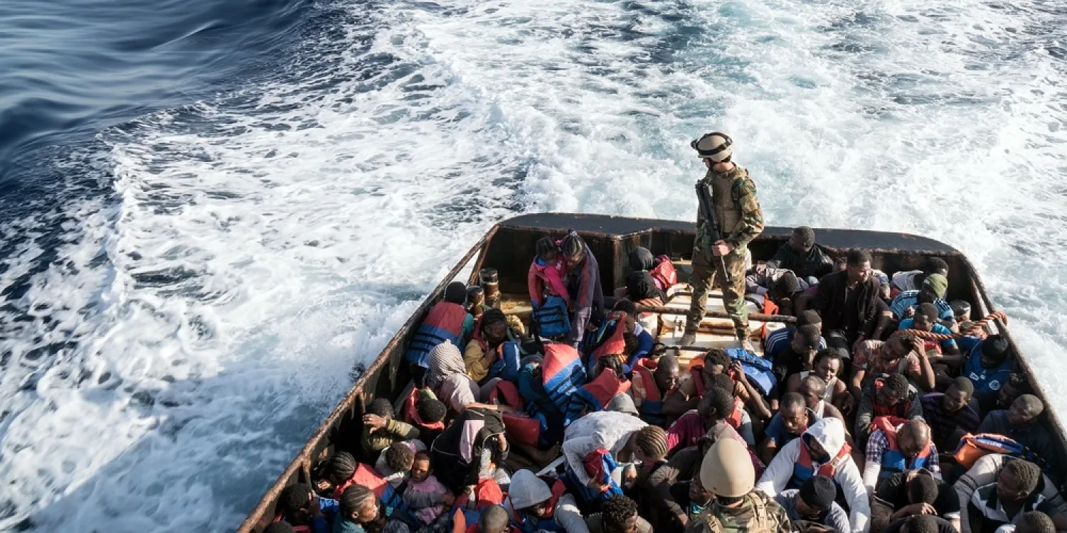 A boat carrying illegal migrants. (AFP file photo)