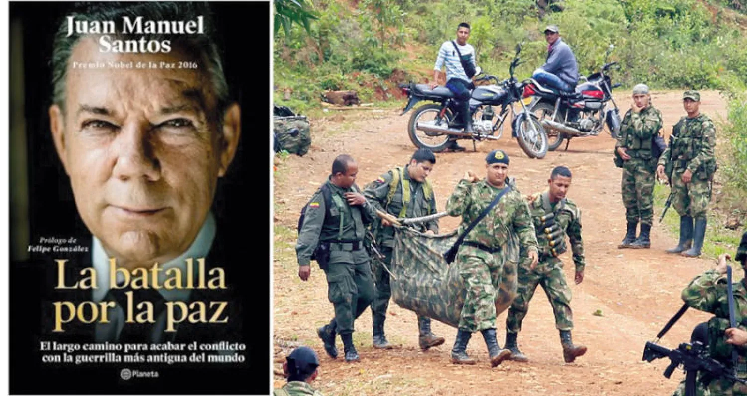 سانتوس يقدم دروساً عن كيفية التفاوض لتحقيق السلام