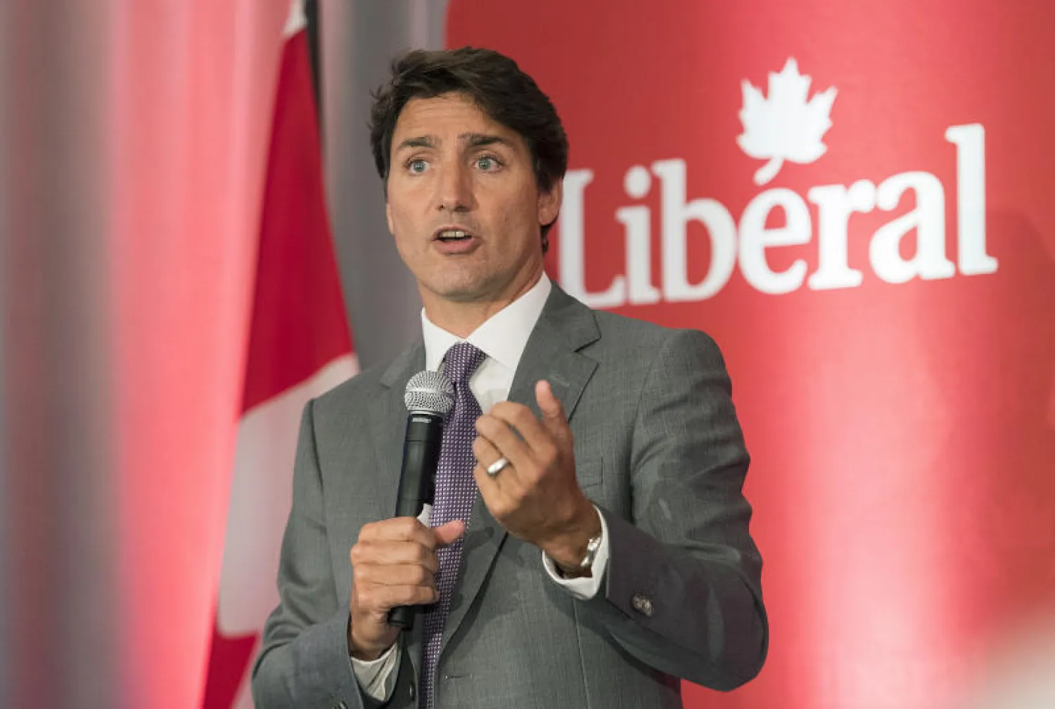 رئيس الوزراء الكندي جاستن ترودو (أ.ب)