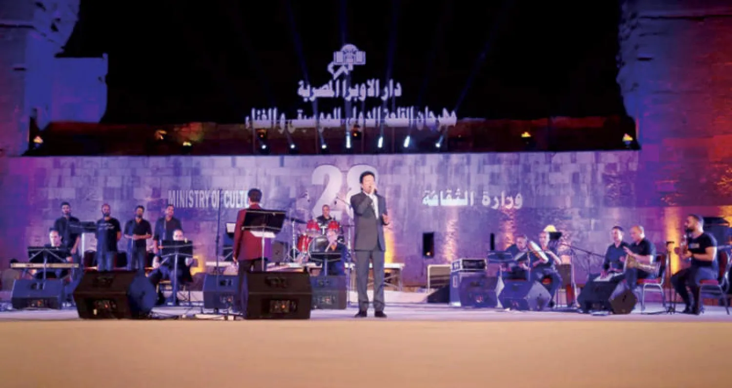 الفنان محمد الحلو تألق في مهرجان القلعة