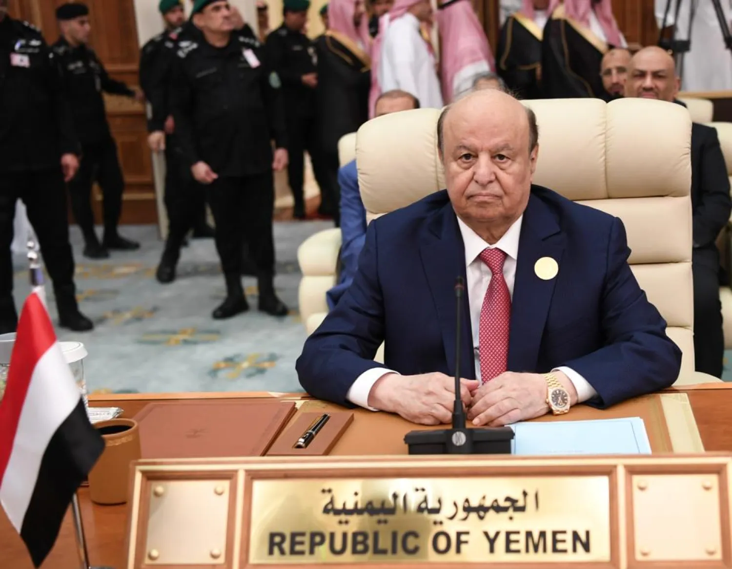 President Abdrabbuh Mansur Hadi. (Saba news agency)