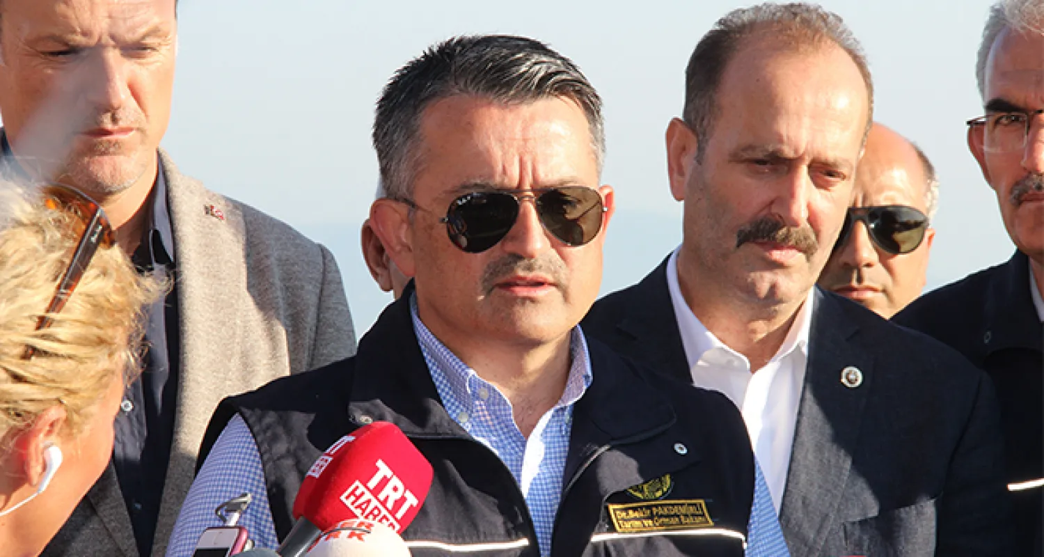 Tarım ve Orman Bakanı Bekir Pakdemirli (İHA)