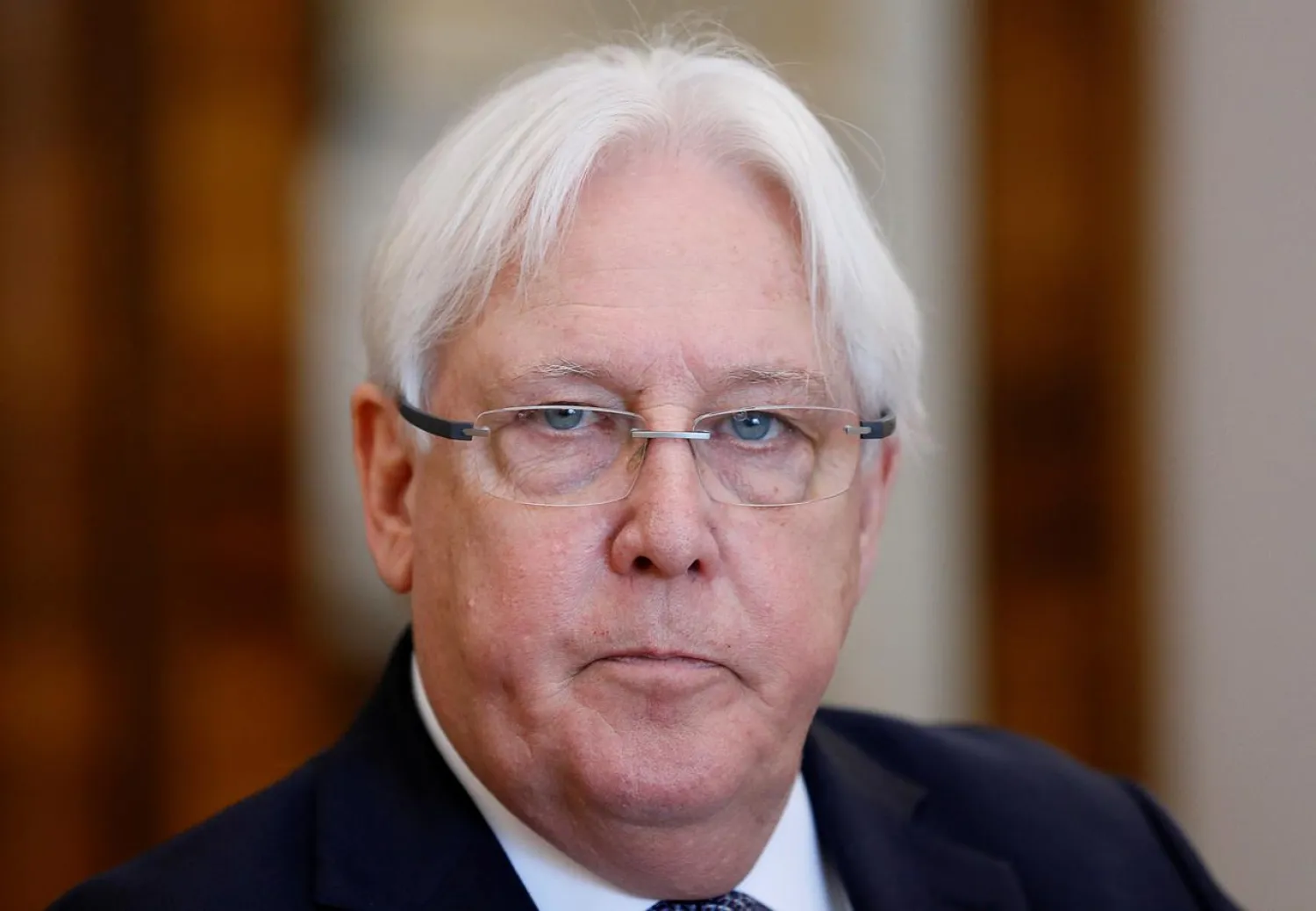 UN envoy to Yemen Martin Griffiths. (Reuters)