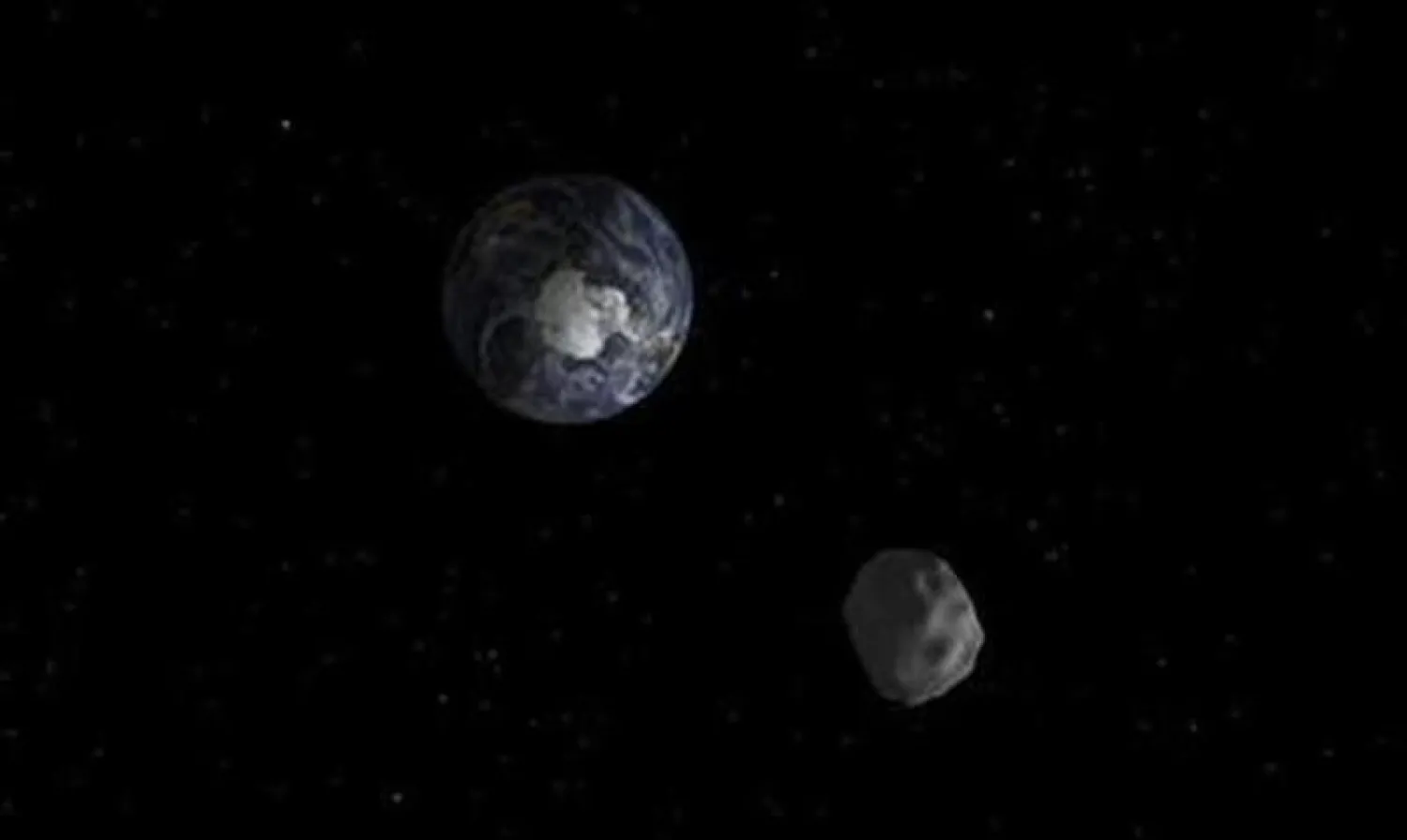 مرور كويكب بالقرب من كوكب الأرض (أرشيف-رويترز)