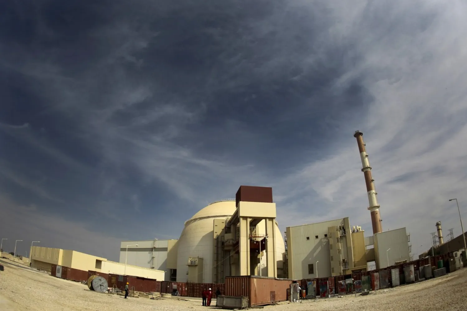 A general view of Iran’s Bushehr nuclear power plant, built by Russia, October 26, 2010. REUTERS/IRNA/Mohammad Babaie