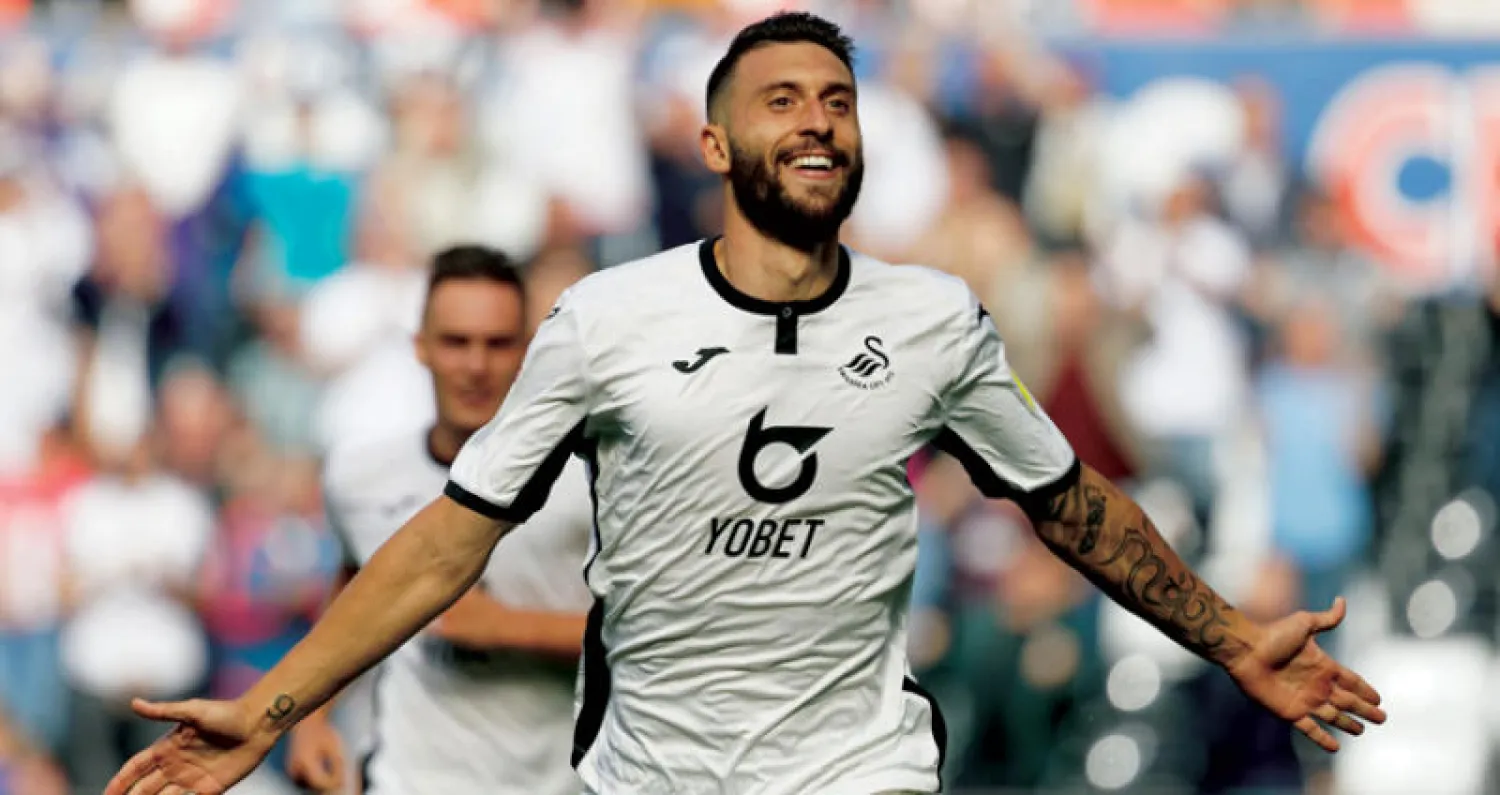 بورخا سجل 5 أهداف في 5 مباريات وأعاد بعثه من جديد في سوانزي