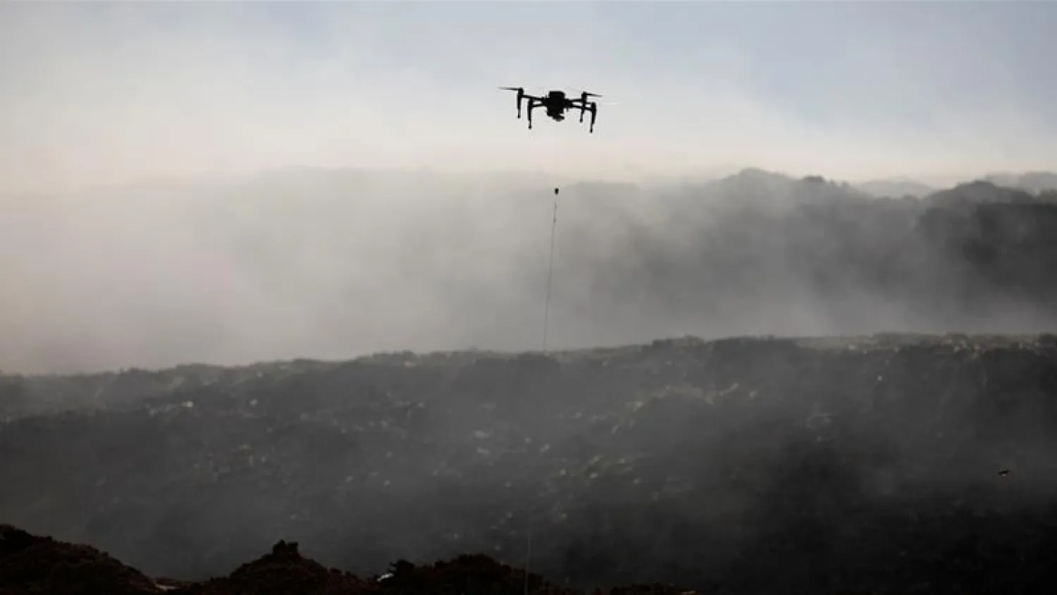 A drone controlled by Israeli soldiers (Reuters)