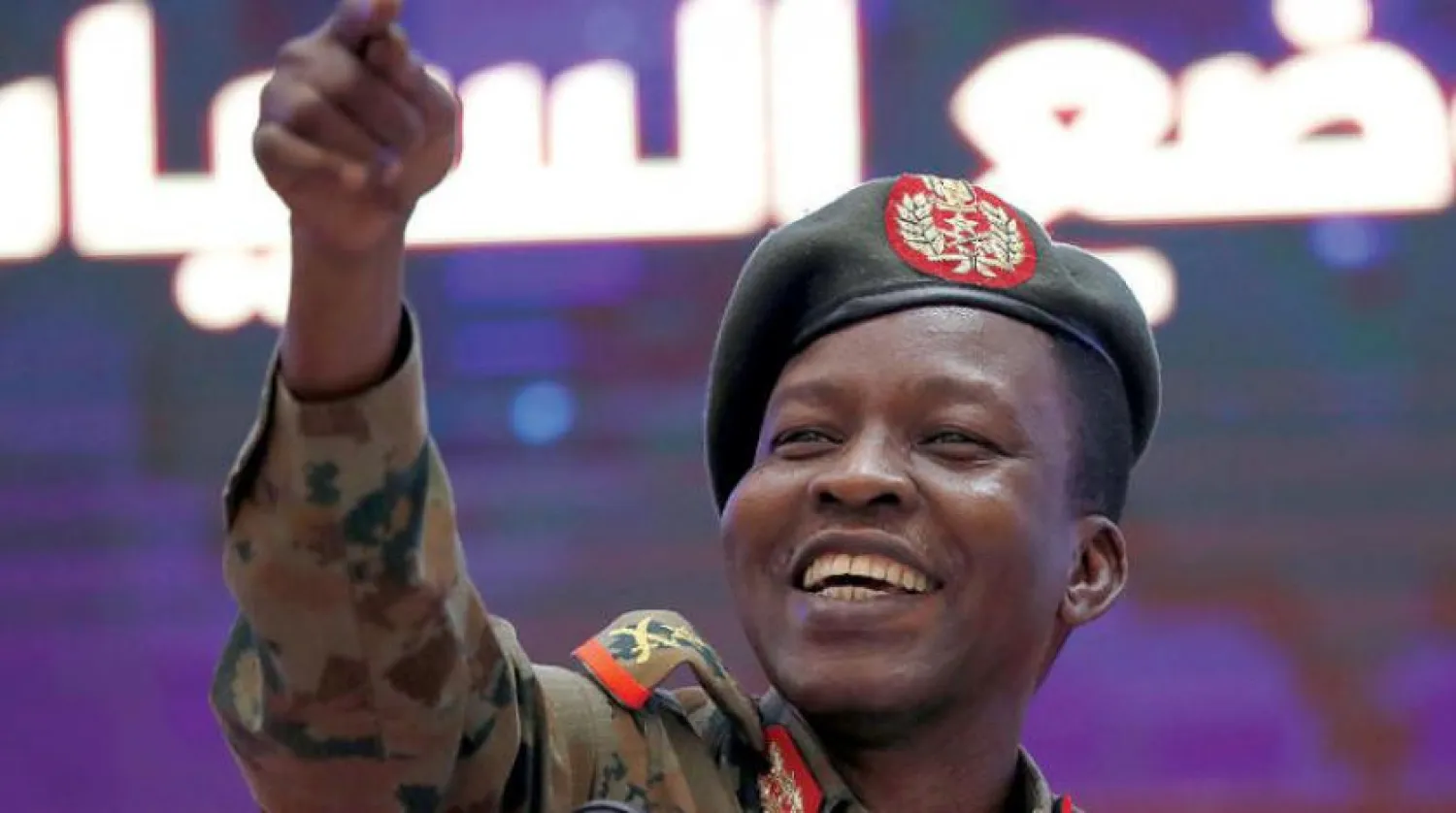 Member of the Sudanese Sovereign Council Lt. Gen. Shamseddine al-Kabashi. Asharq Al-Awsat
