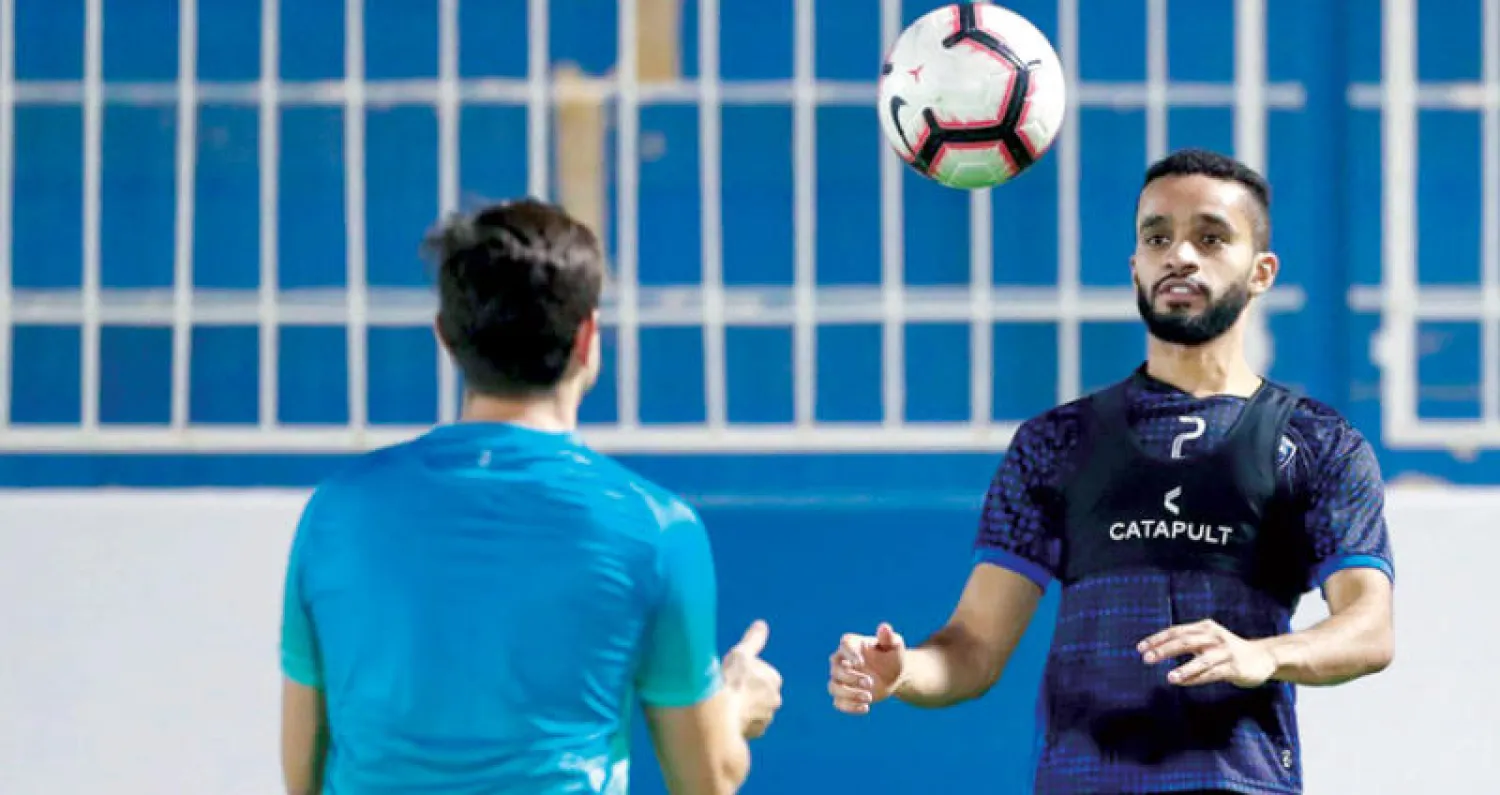 تدريبات مكثفة للاعب محمد البريك لتجهيزه في فترة التوقف  (المركز الإعلامي بنادي الهلال)