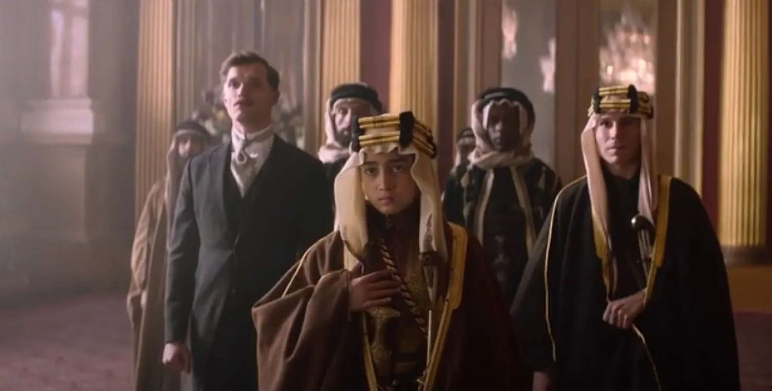 A screen grab of the 'Born A King' movie official trailer.