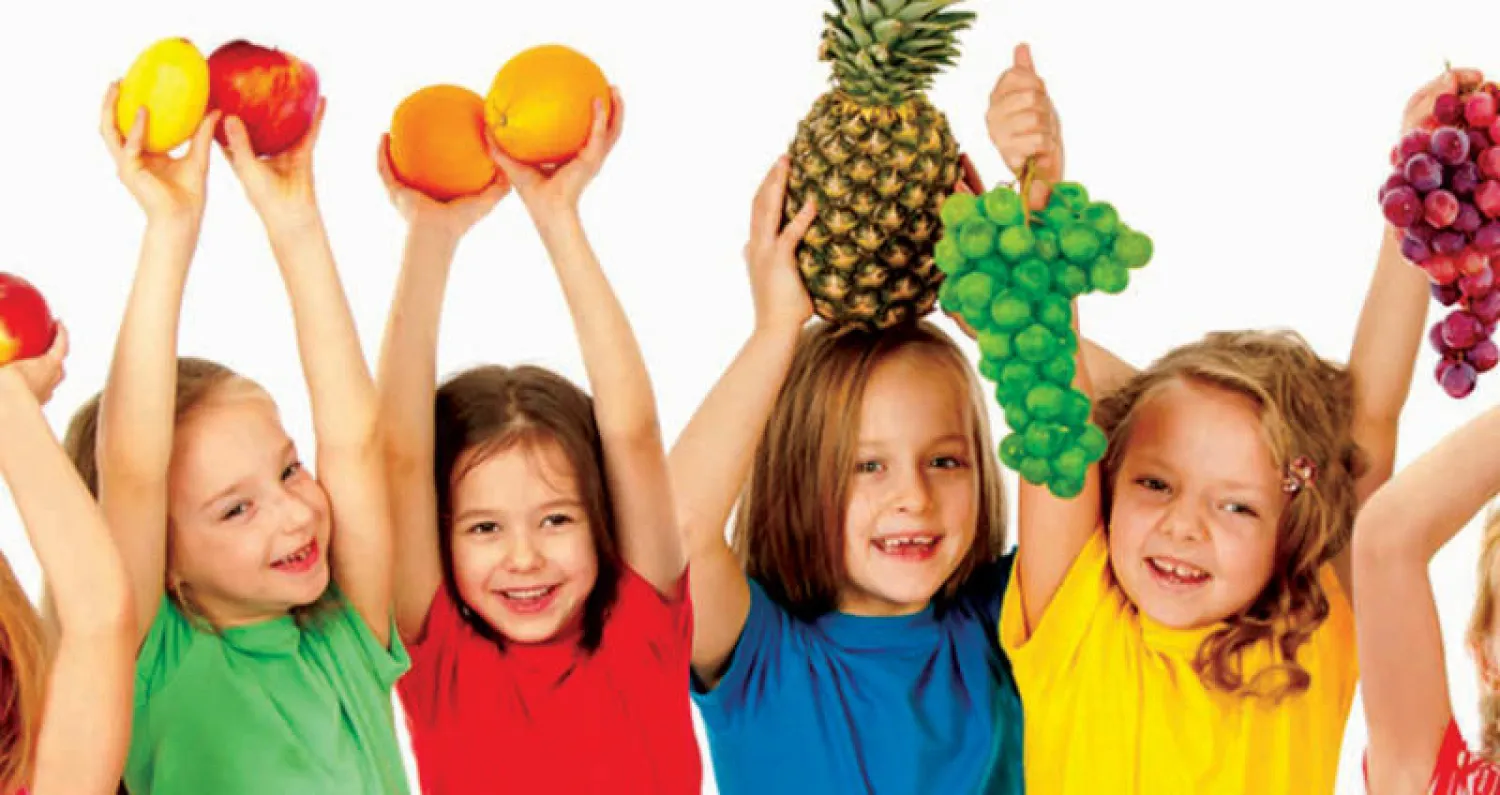 استهلاك الفواكه والخضراوات والحليب في المدارس