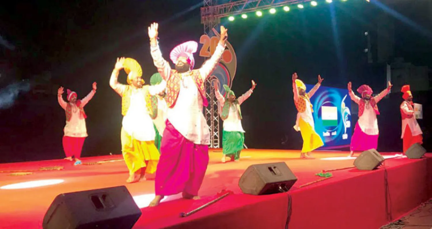 عروض فلكلورية مبهرة بحفل افتتاح مهرجان الإسماعيلية للفنون الشعبية