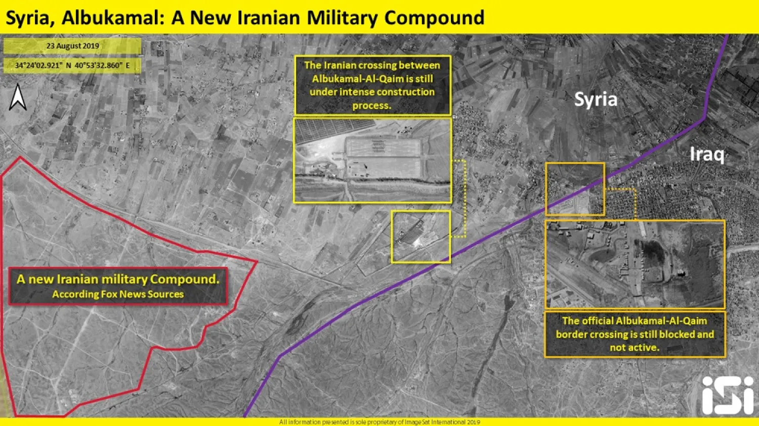Iran has established a new military base in Syria and has plans to house thousands of troops at the location. (ISI)