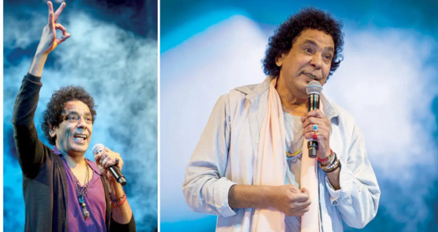 محمد منير  -  الفنان المصري محمد منير حصل على عدد كبير من الجوائز