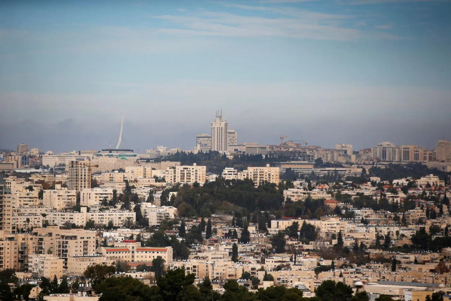 A general view shows part of west Jerusalem (File Photo: Reuters)
