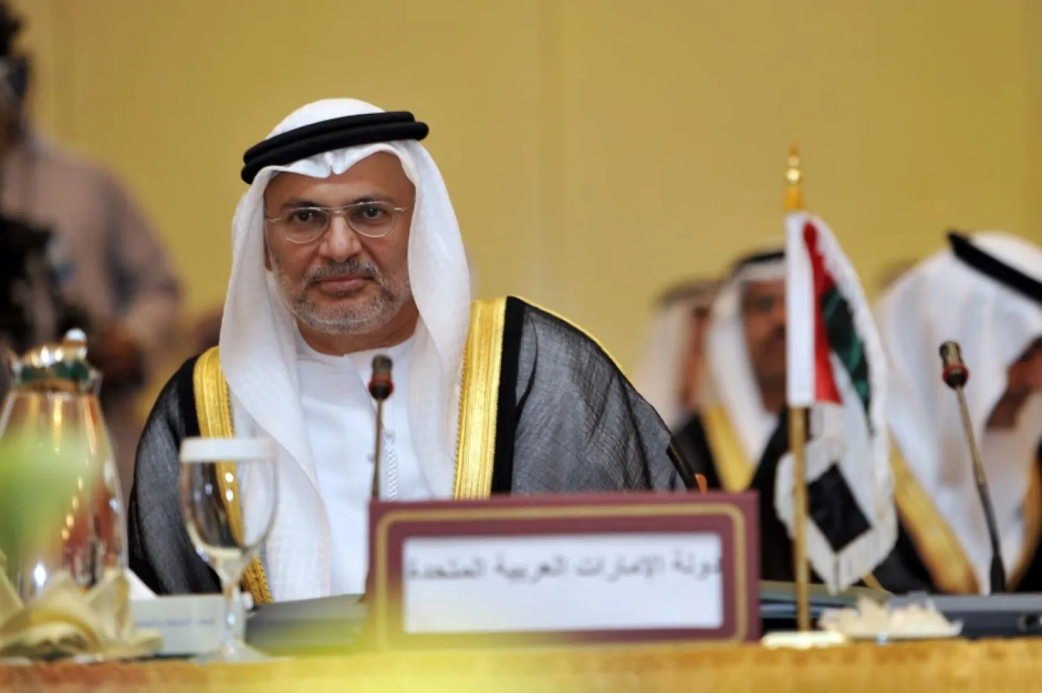 United Arab Emirates State Minister for Foreign Affairs Anwar Gargash. (AFP)