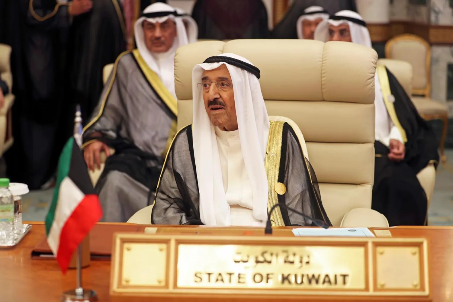 Kuwait’s Emir Sheikh Sabah al-Ahmad al-Sabah. (Reuters)