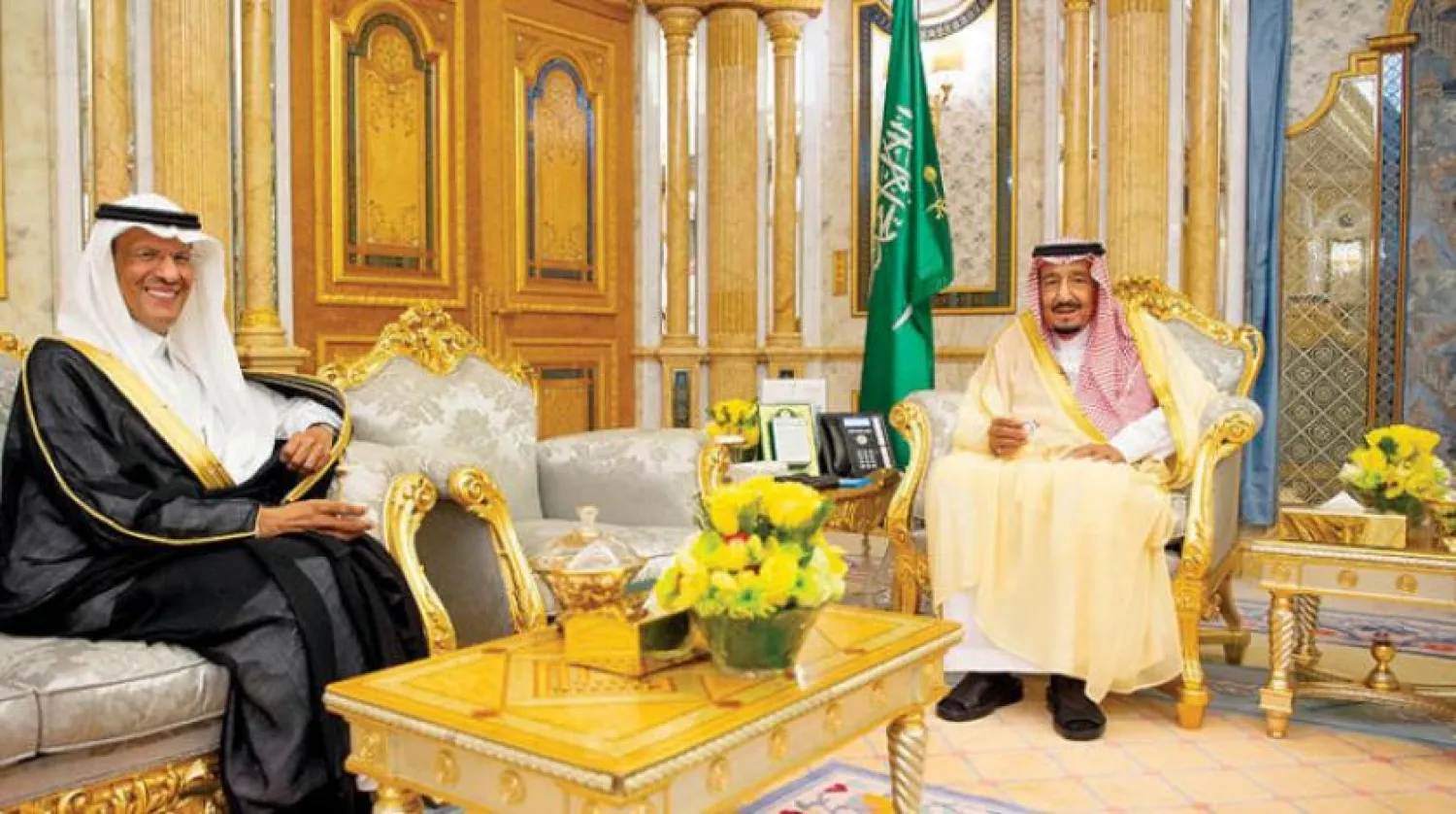 Kral Selman bin Abdulaziz, Suudi Arabistan Enerji Bakanı Prens Abdulaziz bin Selman bin Abdulaziz'i kabul etti