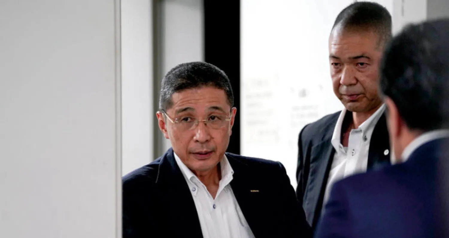 هيروتو سايكاوا الرئيس التنفيذي لـ«نيسان» اليابانية الذي أعلن أمس أنه سيقدم استقالته منتصف الشهر (إ.ب.أ)