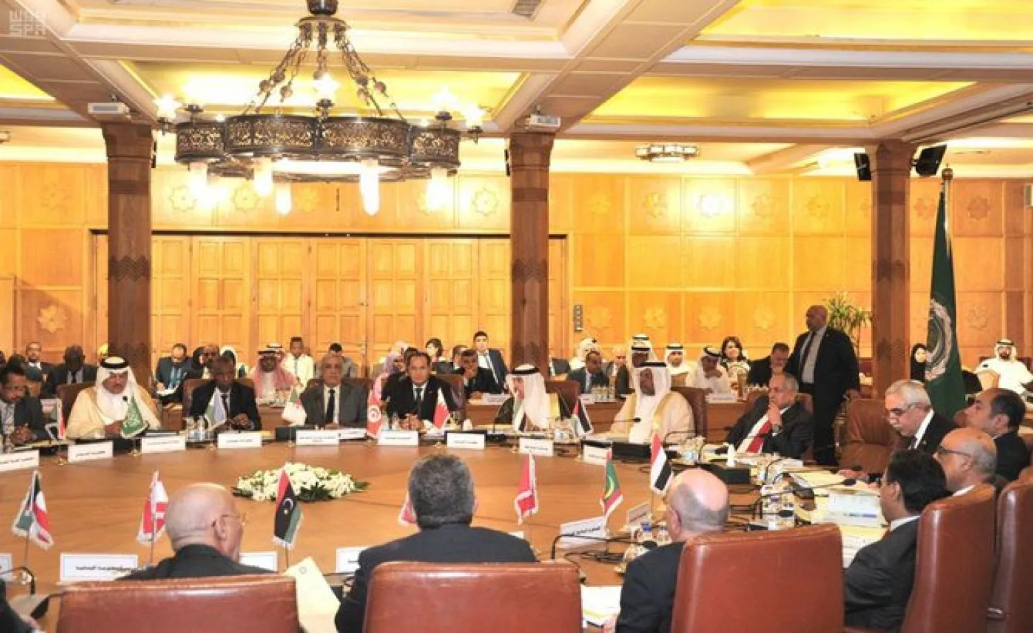 The two-day meeting will discuss the Arab-Israeli conflict and follow-up on political developments in the Arab region. (SPA)

