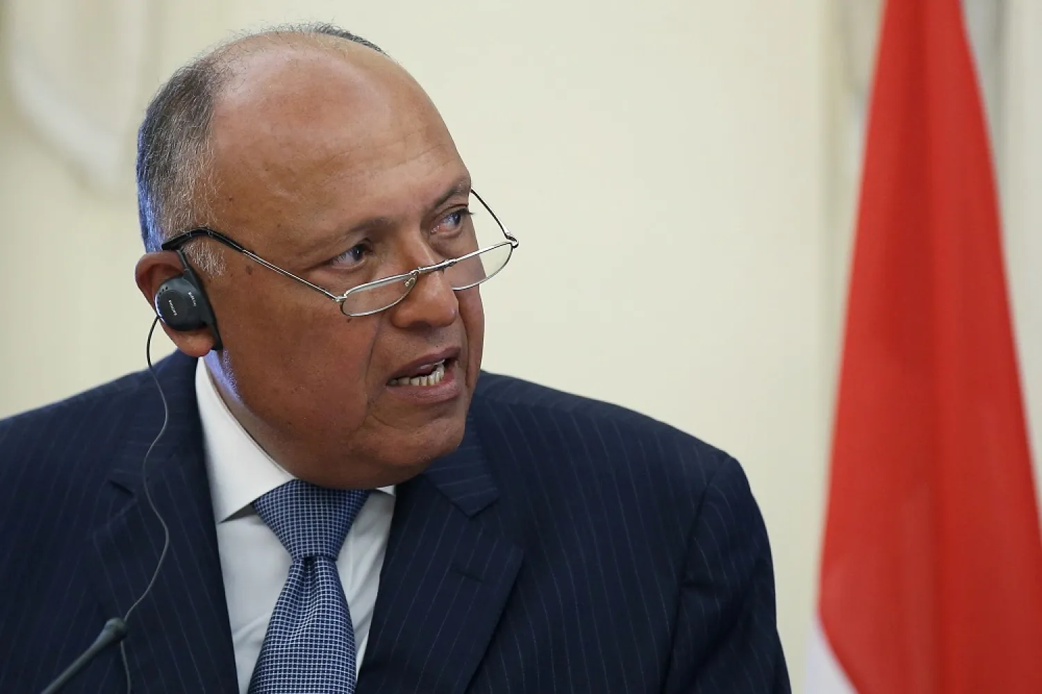 Egyptian Foreign Minister Sameh Shoukry. (Reuters)