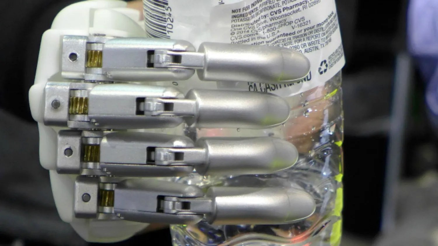 Prosthetics, CES 2017, Harvard University. Sophie Estienne, AFP