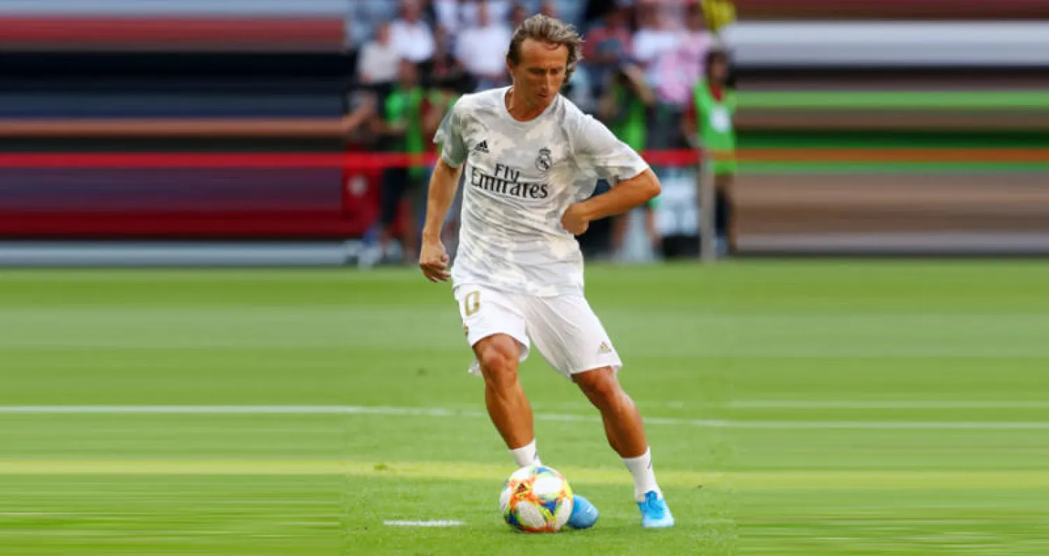 مودريتش بقميص ريـال مدريد