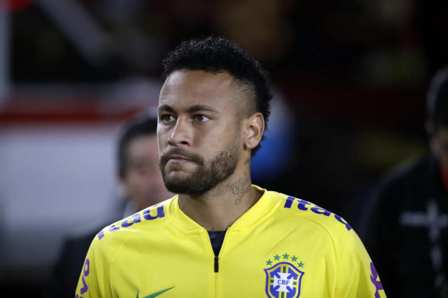 نجم كرة القدم البرازيلي نيمار (أ.ب)