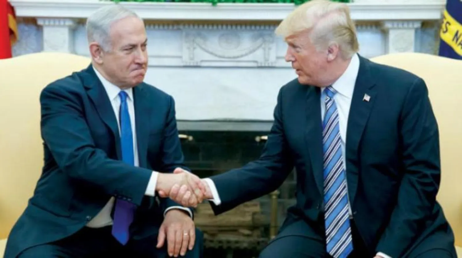 لقاء بين ترمب ونتنياهو بالبيت الأبيض (أرشيفية - أ.ب)