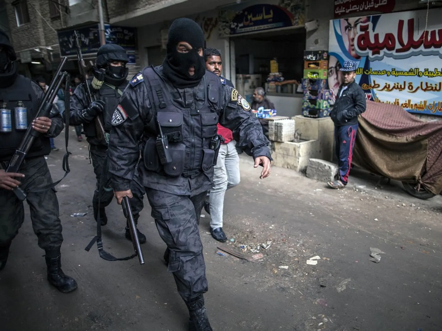 Egyptian police special forces. (Getty Images)