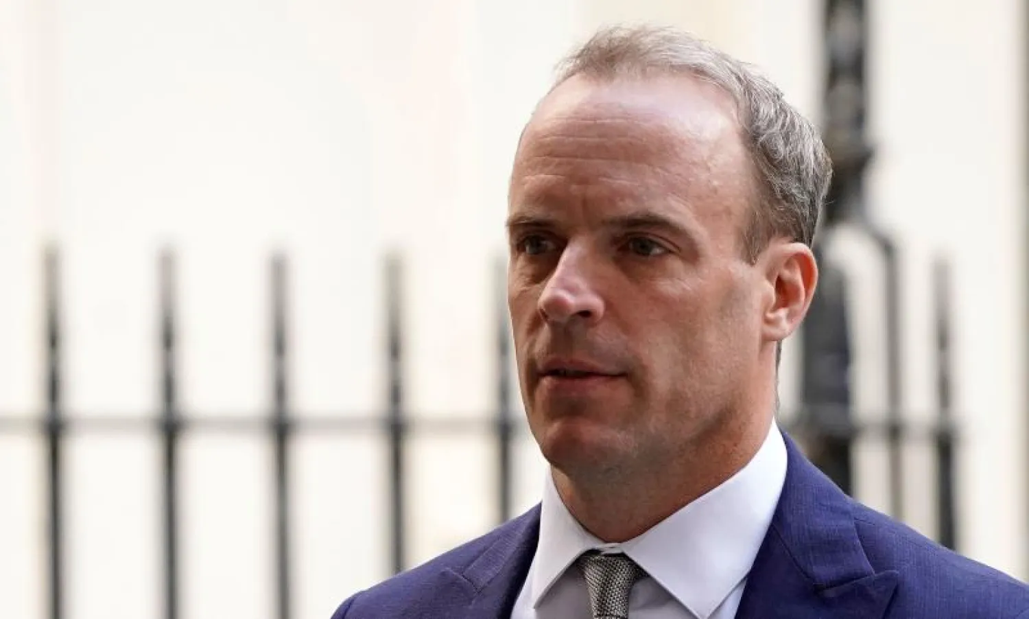 وزير الخارجية البريطاني دومينيك راب (أ.ف.ب)