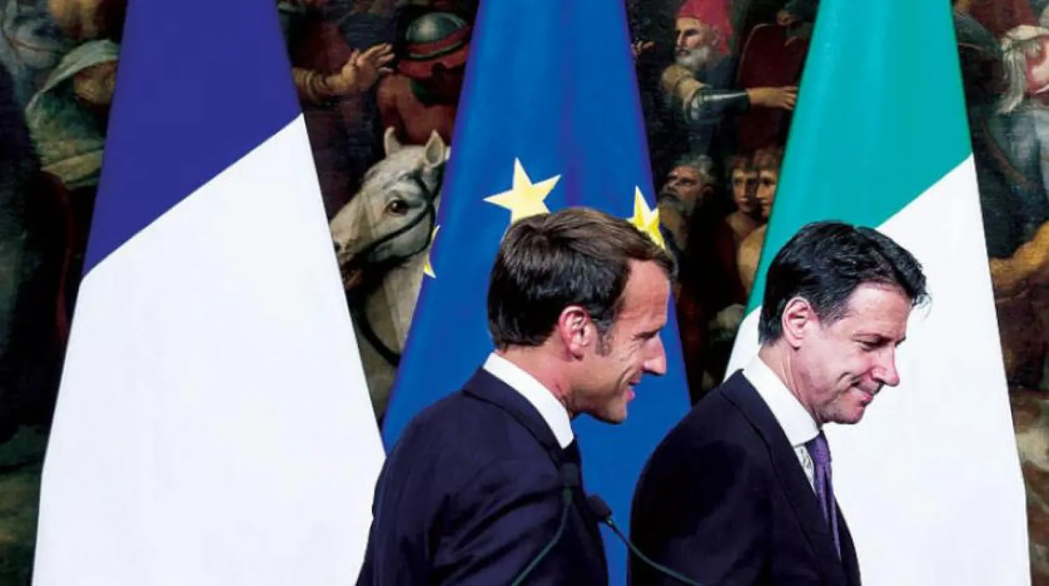 Fransa Cumhurbaşkanı Emmanuel Macron ve İtalya Başbakanı Giuseppe Conte, ‘etkisiz’ Avrupa göç politikasının kapsamlı bir şekilde elden geçirilmesi çağrısında bulundu (EPA)