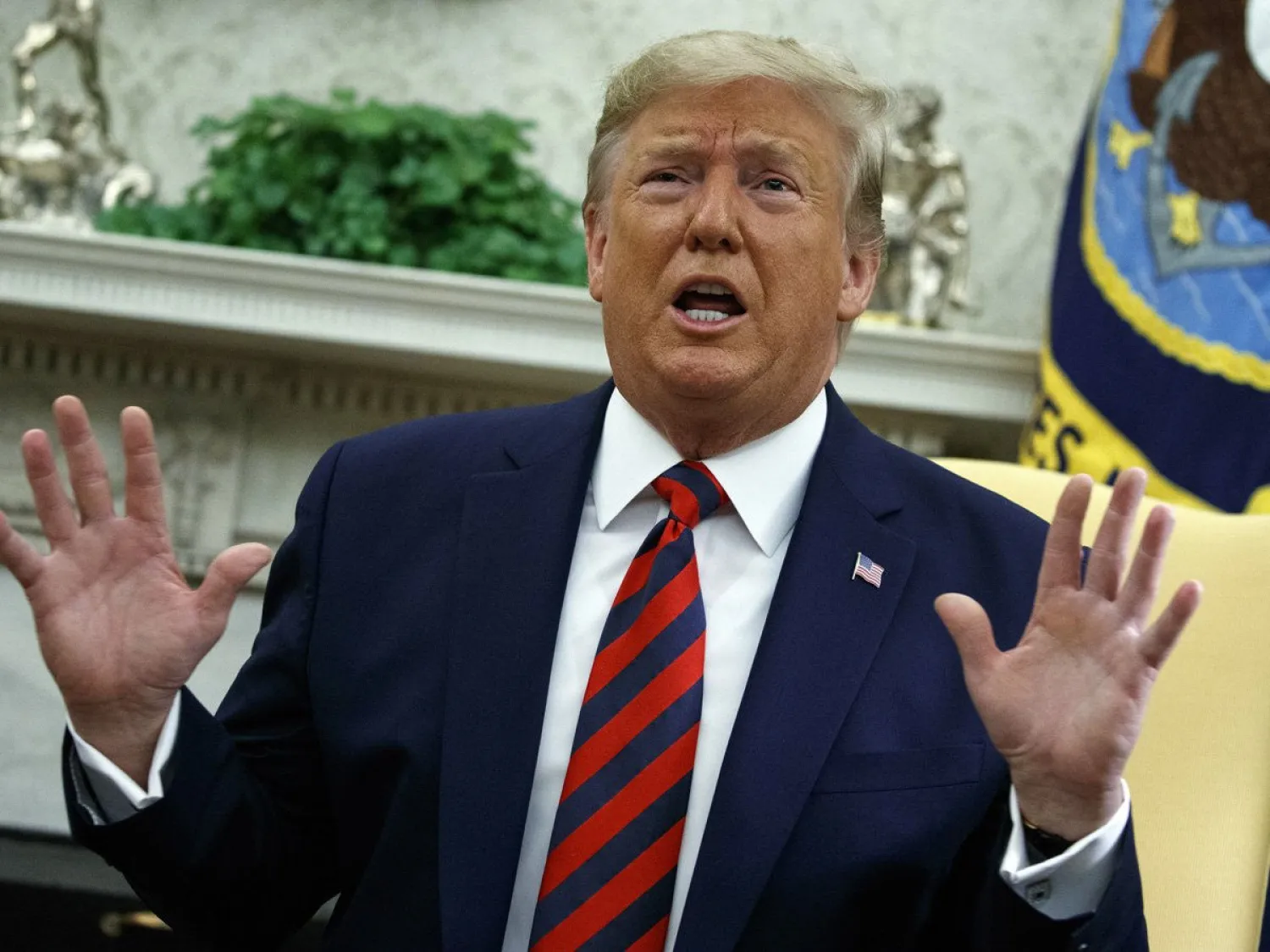 US President Donald Trump. (AP)