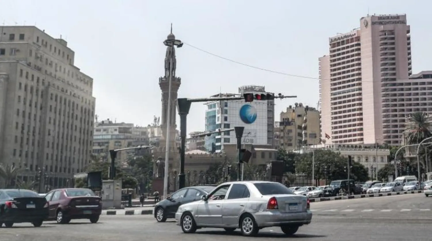 Mısır başkentinin merkezindeki Tahrir Meydanı (AFP)