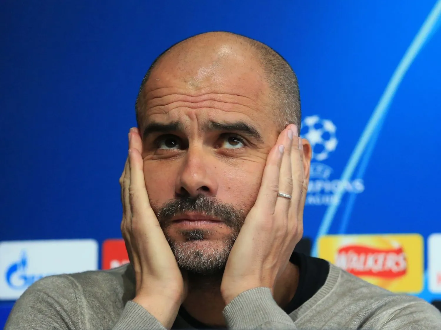 Manchester City manager Pep Guardiola. (Getty Images)