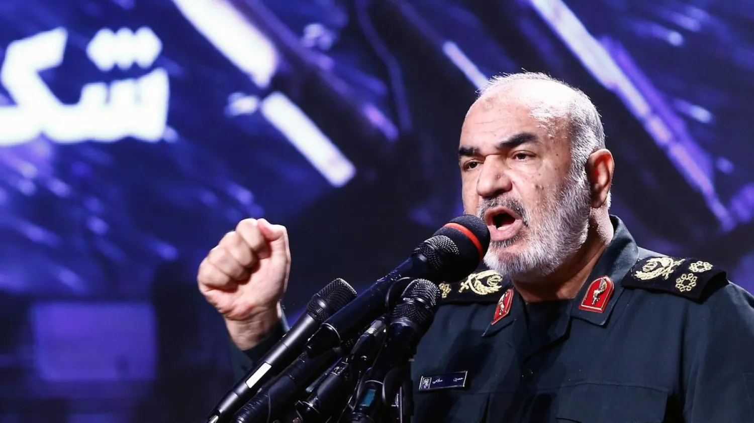 Iran's Revolutionary Guard Corps (IRGC) chief commander Hossein Salami (EPA)