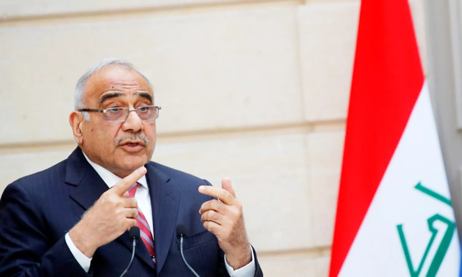 Iraqi Prime Minister Adel Abdul Mahdi . File photo/ Reuters
