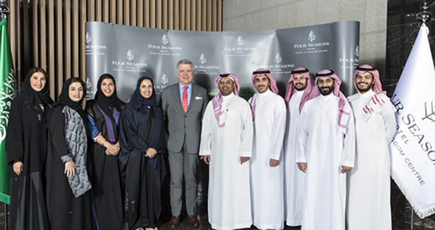 احتفالات اليوم الوطني السعودي في فندق فورسيزونز الرياض