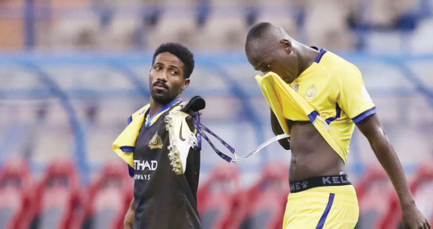 مستوى النصر شهد هبوطاً لافتاً في المواجهات الأخيرة (تصوير: عبد العزيز النومان)