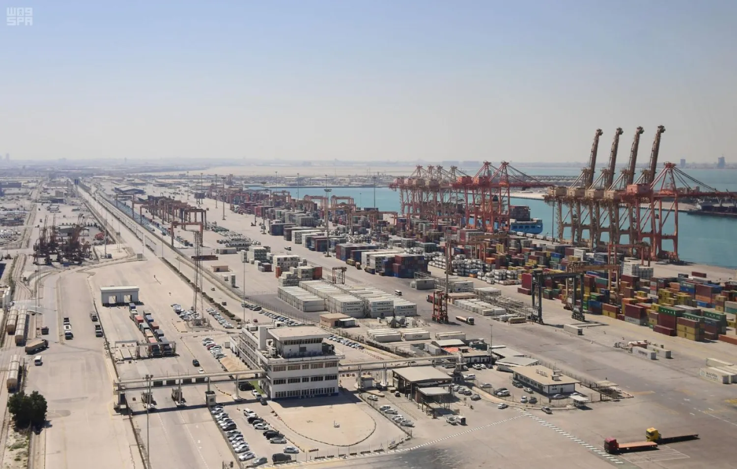 Saudi ports have a capacity that exceeds the local demand by more than 50 percent. (SPA)