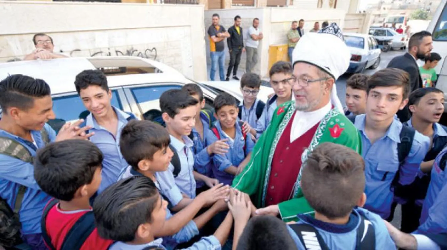 The opening of a prestigious school in Damascus destroyed by terrorism and revived by the Russian interfaith complex, 
© SPUTNIK . MOHAMMED DAMOUR
