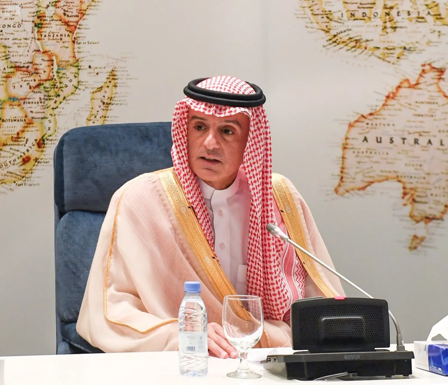Saudi State Minister for Foreign Affairs Adel al-Jubeir. (SPA)